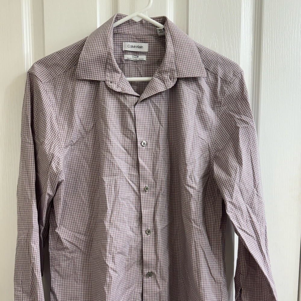 Excellent condition Calvin Klein dress shirt (wrinkled from move)